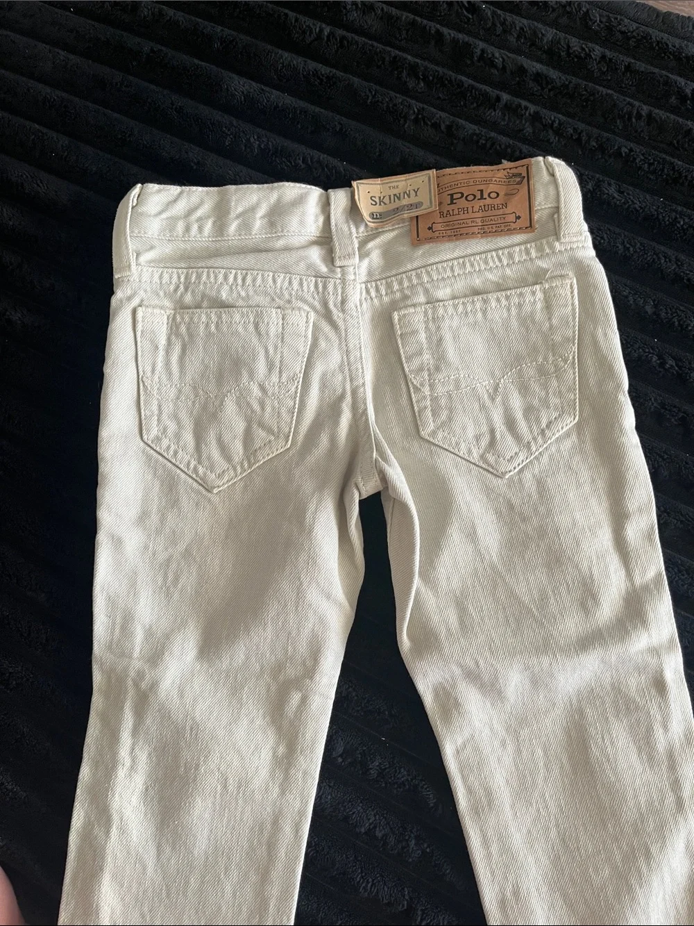 Ralph Lauren Slim Straight Tan Jeans 2/2T